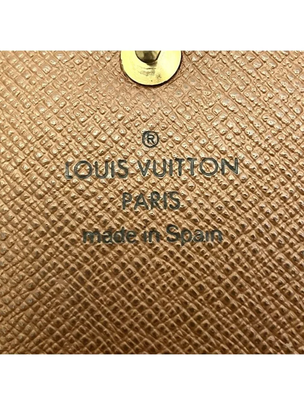 Louis Vuitton Portefeuille Tresor Monogram Bifold Wallet Canvas